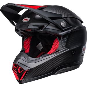 Bell - Moto-10 Spherical - Integraalhelm - Zwart Rood - Full Face