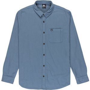 Quiksilver - Motherfly Solid - Overhemd - Geborsteld Katoen Flanel - Lange Mouwen