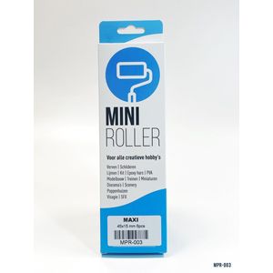 Mini Roller voor modelbouw en hobby (maxi) 45 x 15 mm - 6 stuks