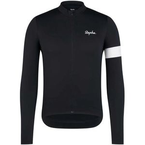 Rapha - Core Thermal Long Sleeve Jersey - Fietsshirt - Zwart