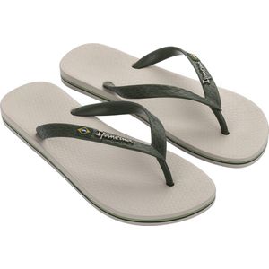 Ipanema Classic Brasil Slippers Heren - Beige/Green - Maat 39/40