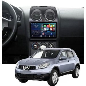 ADIVOX 9 geschikt inch voor Nissan Qashqai 2006-2014 Android 14 2GB/32GB Quad Core CarPlay/Auto/Wifi/DSP/DAB+