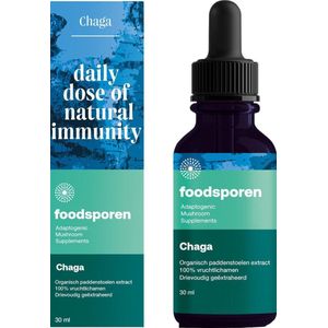 Foodsporen Chaga extract 30 ml