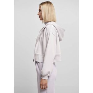 Urban Classics - Short Oversized Zip Jacket - 3XL - Paars