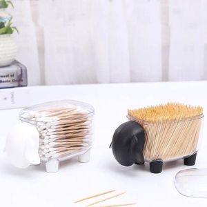 Sheer Sheep Storage - Opslag bakje - Schaap - Paperclip bakje - Wattenstaaf bakje - Texels schaap - Texel - wattenbakje - Badkamer accessoires - C4.1