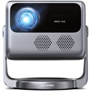 Projector – Beamer – Mini Beamer – Smart Projector – Draagbare Beamer – Full HD 1080p – Android TV 11.0 – 600 ANSI Lumen HDR+HLG Gimbal Stand