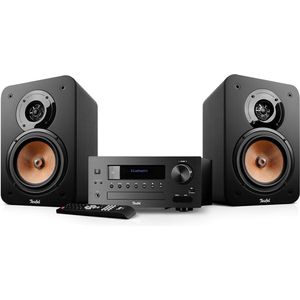 Teufel - ULTIMA 20 KOMBO 2 - Compacte Stereo Installatie - Zwart - Bluetooth, CD-Speler, FM/DAB+