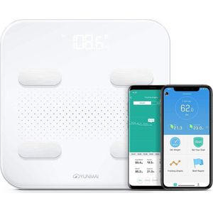 Yunmai - Slimme weegschaal - 10 lichaamsmetingen