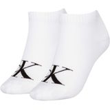 Calvin Klein Jeans - Sokken - Katoenmix - Geribde Ronde Hals - Pak van 2 Paar