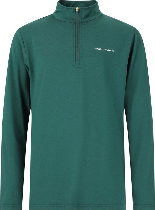 Endurance - Ailan Jr - Midlayer - Sportieve Kinderen - Zwart