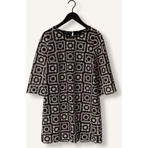 Ana Alcazar 049514-3323 Dames - Jurk - Zwart - Maat 34