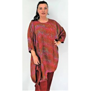 Luna Serena tuniek ebony batik