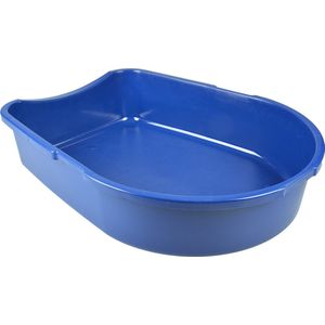 Ebi - Kattenbak - Kat - Onderbak 'u' Kattentoilet Eclips/space 60 56x42x12cm Blauw - 1st