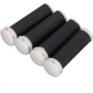 Vervangende slijpkoppen voor voetvijl, 4 vervangende koppen voor elektrische voetvijlrollen voor elektronische voetvijlontkalker, extra grove vervangende navulkop voor voetvijlrollen