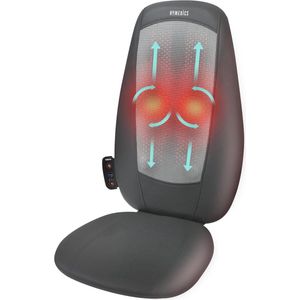 Verstelbare Shiatsu Massagestoel voor Rug en Schouders met 3 Soorten Massage en Warmtefunctie