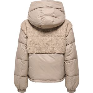 Only - ONLAGNES 15357839 - Puffer Jas - Silver Mink - Korte Lengte