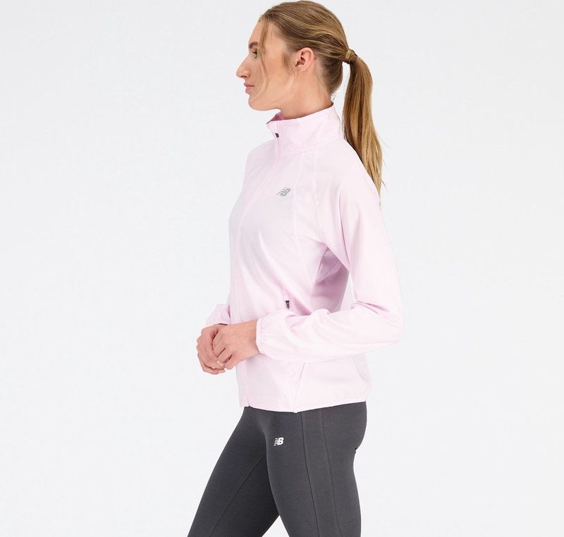 New Balance - 5K Jacket - Dames Jas - Wind- en Waterbestendig - Zwart