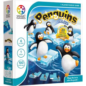 SmartGames Penguins on Ice - 80 opdrachten: Een super cool denkspel voor jong en oud vanaf 6 jaar!