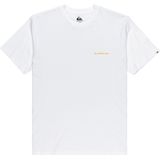 Quiksilver - Evo Desert Waves - T-shirt - Wit - Korte Mouwen - Heren