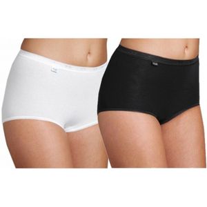 Sloggi - Basic Maxi - Dames Slips - Wit - Set van 5 stuks