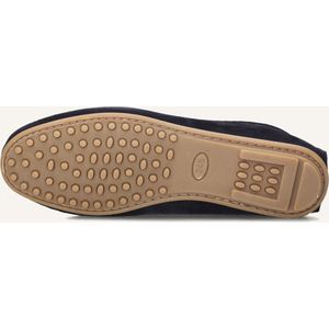 Stefano Lauran - 11733 - Instappers - Blauw - Suède - Leren Binnenkant