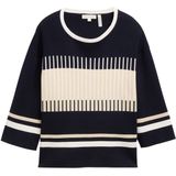Tom Tailor - Trui - Dames - 3/4 Mouw - Hoog Draagcomfort