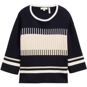 Tom Tailor - Trui - Dames - 3/4 Mouw - Hoog Draagcomfort