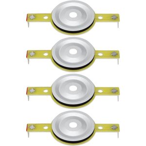 4 pcs 25.4mm Titanium Voice Coil Tweeters, Compatible with PRV Audio RPTW350Ti TW350Ti