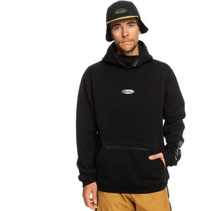 Quiksilver Big Logo Tech Fleece Voering Met Capuchon Zwart L Man