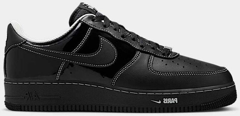 Nike - Air Force 1 Low '07 Paris - Casual Schoenen - Zwart - 47 EU