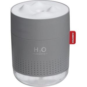 DrPhone H20 - Mini Humidifier H2O - Luchtbevochtiger – Verdamper – Aromatherapie - Geurverspreider - Grijs