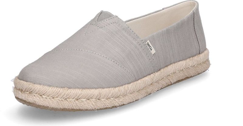 Toms Dames Espadrille Alpargata Rope 2.0 grijs