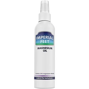 Imperial Feet Magnesium Olie - Effectieve Verlichting voor Rusteloze Benen en Krampen, Verzacht Psoriasis Huid, Rijk aan Magnesium - NL product
