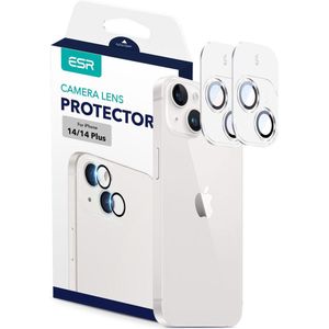 Geschikt voor ESR Apple iPhone 14 / 14 Plus Camera Lens Protector Zwart