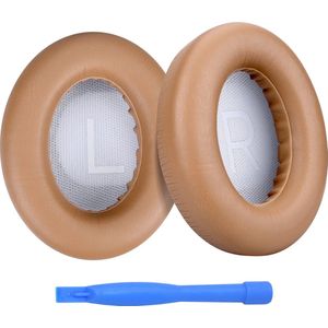 Vervangende Oorkussens voor Bose NC700 / Bose 700 Noise Cancelling Hoofdtelefoon van MMOBIEL - Memory Foam en Protein PU Koptelefoon Oorkussens - Noise Isolation Earpads – Khaki