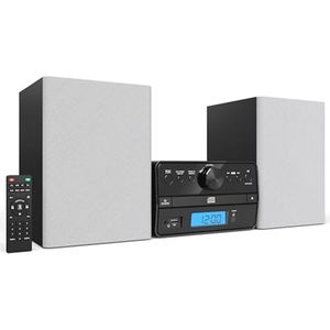 CD-speler met Digitale FM Radio, Bluetooth Streaming en Afstandsbediening - Geschikt voor MP3 en AUX