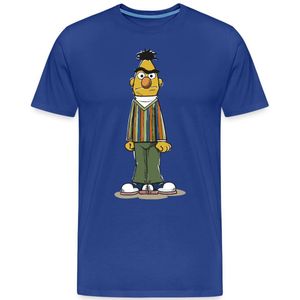 Sesamstraat Bert Pose Premium T Shirt Heren