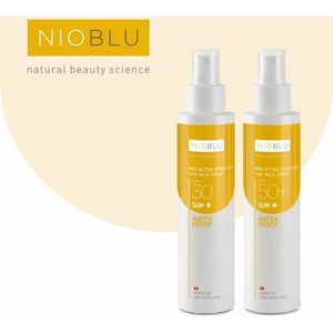 NIOBLU - Ultra- Hydrating - Sun - Milk - Spray - duo pack - SPF 30 & SPF 50+