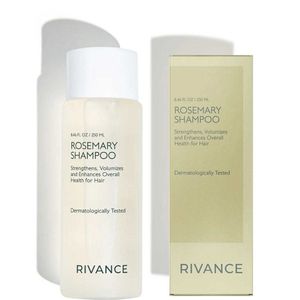 Rivance Rosemary (Rozemarijn) Shampoo Anti-haaruitval & vettigheid - Versterkt - Geeft volume & Verbetert gezondheid van het haar - Effectieve & Revitaliserende sulfaatvrije rozemarijnshampoo tegen haaruitval - Dermatologisch getest - 250 ml