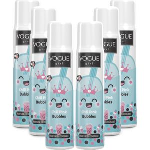 Vogue Girl Chill Pink Bubbles Parfum Deodorant Voordeelbundel - 6 x 100 ml