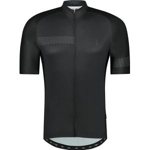 BBB Cycling ComfortFit 2.0 Fietsshirt Heren - Korte Mouwen - Comfort Wielrenshirt - Zwart Wielertenue - Maat L - BBW-407