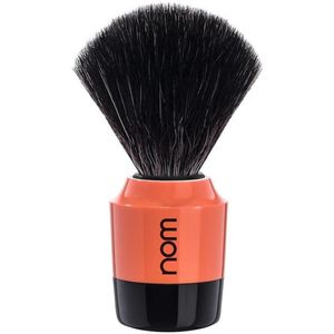 Nom MARTEN - Scheerkwast Black Fibre® - Koraal/Zwart