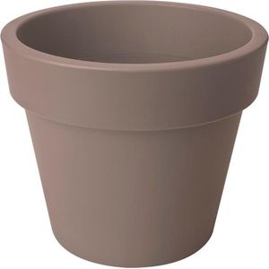 Elho Green Basics Top Planter 40 - Bloempot voor Buiten - Ø 39.0 x H 33.0 cm - Taupe