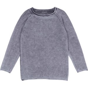 Grijze gedecoreerde trui