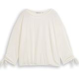 TOM TAILOR Denim T-shirt voor dames, 10332 - Off White, XL