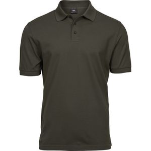 Tee Jays Heren Luxe Stretch Short Sleeve Polo Shirt (Poedergrijs)