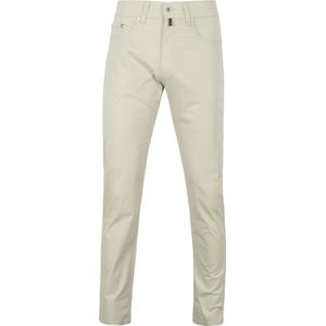 Pierre Cardin Broek Lyon Tapered Ecru - Maat W 38 - L 34 - Heren - Five-pocket broek