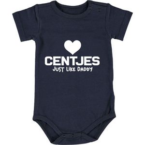Love Centjes just like Daddy Jongens Rompertje | romper | baby | babykleding | babyrompertje | kado | cadeau