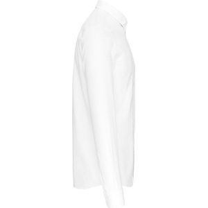 Kariban Heren Oxford overhemd lange mouwen K516 - White - M