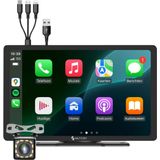 Siltcon® 9" CarPlay Scherm – Navigatie & Camera – Bluetooth – Universeel – Zwart